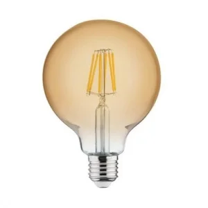 Лампа філамент Horoz Electric RUSTIC GLOBE-6 6W Е27 2200К 540Lm (001-030-0006-010)