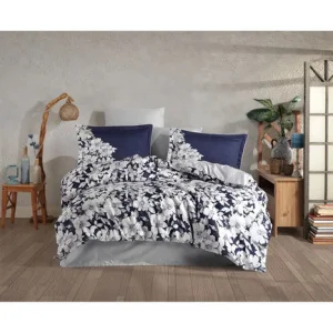 Комплект постільної білизни Hobby Exclusive Sateen Fiona синій 200x220см євро (179684)