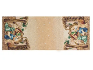 Ранер гобеленовий Lefard Sagrada familia lurex beige 45х140см (732-335)