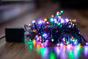 Електрогірлянда BPNY лінійна зі спалахом 100LED 10м різнокольорова (102940)