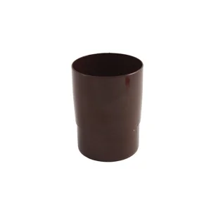 З'єднувач водостічної труби Marley 105 коричневий
