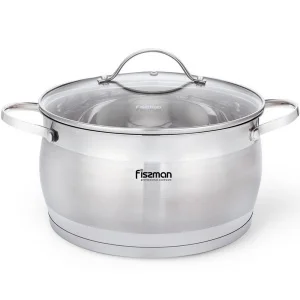 Каструля Fissman Fabiana 24x13,5см 6,1л (5359)