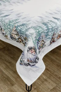 Скатертина гобеленова Прованс Казкові гноми 135x220см (038449)