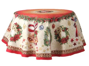 Скатертина гобеленова Lefard Nativity d140см (732-046)