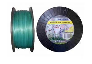 Леска для триммера VIROK круг 2,7мм/350м (10V029)