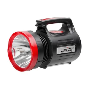 Ліхтар акумуляторний Intertool 1LED 5W, 22 SMD, виносна сонячна панель, виносні 3 led лампи (LB-0104)