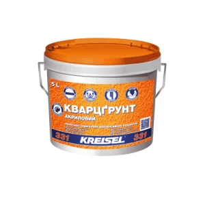 Кварцгрунт акриловый Kreisel Putzgrund-S 331 5л 