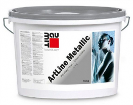 Краска дисперсионная Baumit ArtLine Metallic 8 цветов 15кг