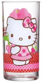 Фото стаканы высокие luminarc hello kitty cherries 270 мл (3 шт)