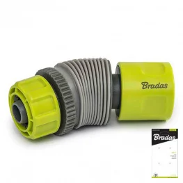 Коннектор с регулировкой угла наклона на шланг BRADAS 1/2" LIME LINE (LE-02122K)