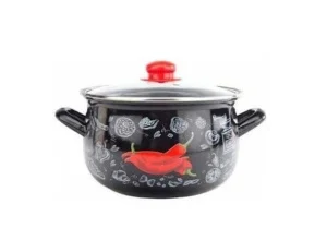 Каструля Gusto Перчинка GT-T-124-P 24см 5,7л (87698)