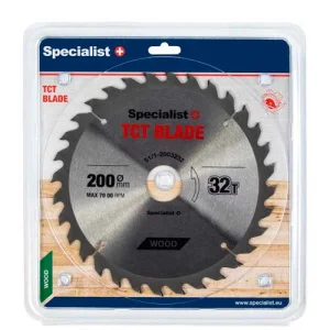 Диск пиляльний по дереву Specialist+ 200x32Tx32мм (51/1-2003232)