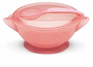 Фото набор для кормления nuvita cool дорожный 6мес+ розовый (nv1421coolpink)