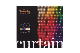 Фото гирлянда twinkly smart led pro curtain rgbw 400 gen ii, ip44, 1,45 х 2,1м (tww400spp-teu)