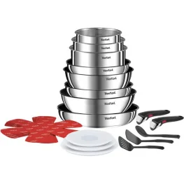Фото набор посуды tefal ingenio on (l897sk04)