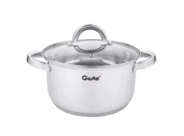 Фото кастрюля gusto solo plus gt-1106-18 18см 2,3л (98946)