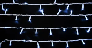 Фото гирлянда наружная delux string 200led ip44 en белый 20м (90009108)