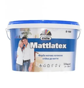 Фарба інтер'єрна акрилова Dufa Mattlatex матовий 3,5кг