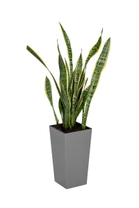 Квітник Plastkon ELISE  25x25x46см кам'яний матовий