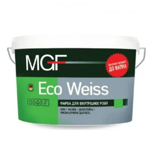 Фарба інтер'єрна акрилова MGF M1 Eco weiss матовий 14кг