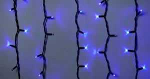 Гірлянда зовнішня Delux Icicle 108LED IP44 EN синій 2x1м (90012946)