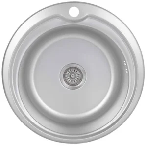 Кухонна мийка Brinex Micro Decor 510-D 0,8мм (BRIN510MDEC08)