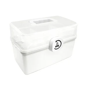 Фото органайзер-аптечка mvm pc-16 m белый 34х19х21,5см (pc-16m white)
