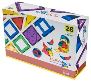 Фото конструктор магнитный magplayer playmags 28 элементов (pm164)