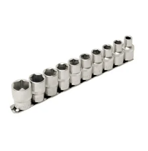 Набір головок торцевих MASTERTOOL 1/2" 10шт (78-1210)