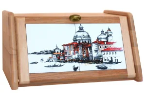 Хлібниця дерев`яна Mazhura Венеція 20,5x40,5x30,5см (mz575633)