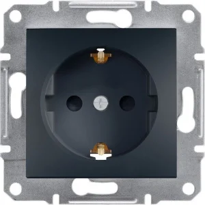 Розетка SCHNEIDER ASFORA EPH2900271 Антрацит