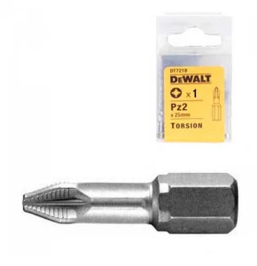 Біта торсійна DeWALT Extra Grip Pozidriv Pz2 25мм (DT7218_1)