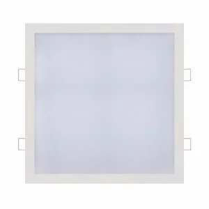 Фото панель встроенная led horoz electric slim/sq-24 24w 6400k 1632lm 296мм квадратная белая (056-005-0024-020)