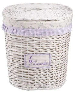 Корзина овальна Natural House Лаванда 48х36х55см (EW-27 L)