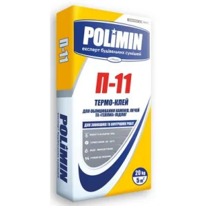 Клей для камінів POLIMIN П-11 Термо-Клей 20кг
