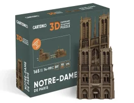 Фото картонный конструктор cartonic 3d puzzle notre-dame de paris