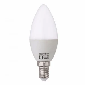 Лампа свічка Horoz Electric ULTRA-6 6W 6400K E14 480Lm (001-003-0006-011)