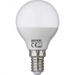 Фото лампа шар horoz electric elite-6 6w 6400k е14 480lm (001-005-0006-011)