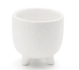 Ваза-кашпо MVM DH-FLOWERS-26 S біла 9х9х9см (DH-FLOWERS-26 S WHITE)