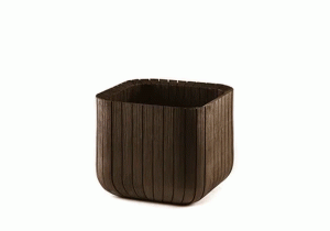 Горщик для рослин Keter CUBE PLANTER L коричневий (7290106927919)