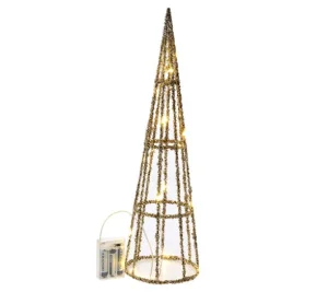 Декоративна ялинка Lefard з LED підсвіткою 14x50см (681-029)