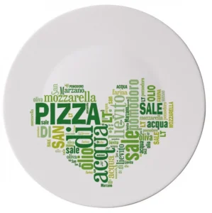 Блюдо для піци Bormioli Rocco Ronda I Love Green 33см (419320F77321752)