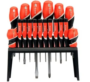 Комплект викруток YATO SL(6), "Philips" PH(6), "Torx" (6) 18 предметів (YT-25982)