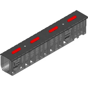 Жолоб HAURATON SPORTFIX SUPER 152x184x1000мм тип 010 1м (7810)