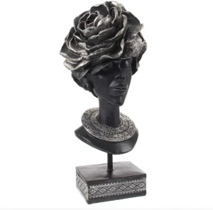 Фігурка декоративна Lefard Африканка 16x16,8x35,5см (919-371)