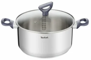 Фото кастрюля tefal daily cook с крышкой, 24см (g7124645)