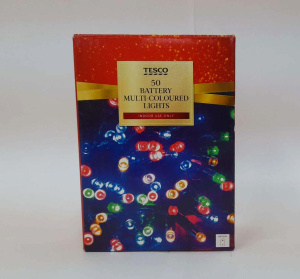 Гірлянда на батарейках Tesco 50LED різнокольорова