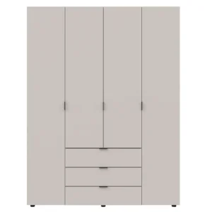 Розпашна шафа для одягу Doros Гелар кашемір 4 155х49,5х203,4см (80737634)