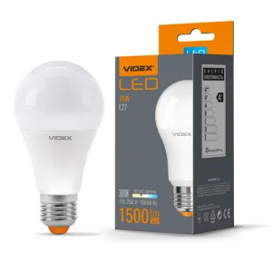 Лампа VIDEX A65e 15W E27 3000K (VL-A65e-15273)