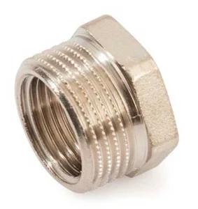 Перехідник General Fittings ЗВ 1/2"x1/4" нікель (260044N040200H)